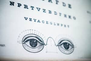 Allgemeinarztpraxis – Innenraum und Einrichtung - Sehtestgrafik