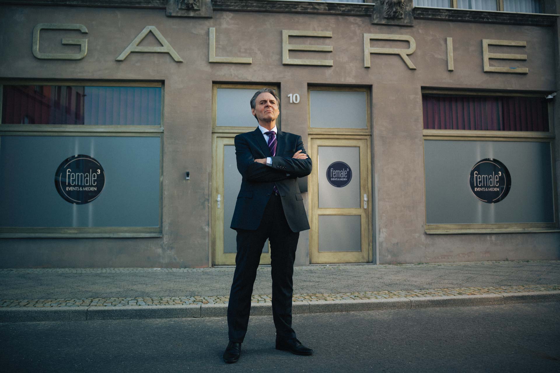 Charakterstudie von Wolfgang Bahro als Jo Gerner für die UFA Produktion Uferpark