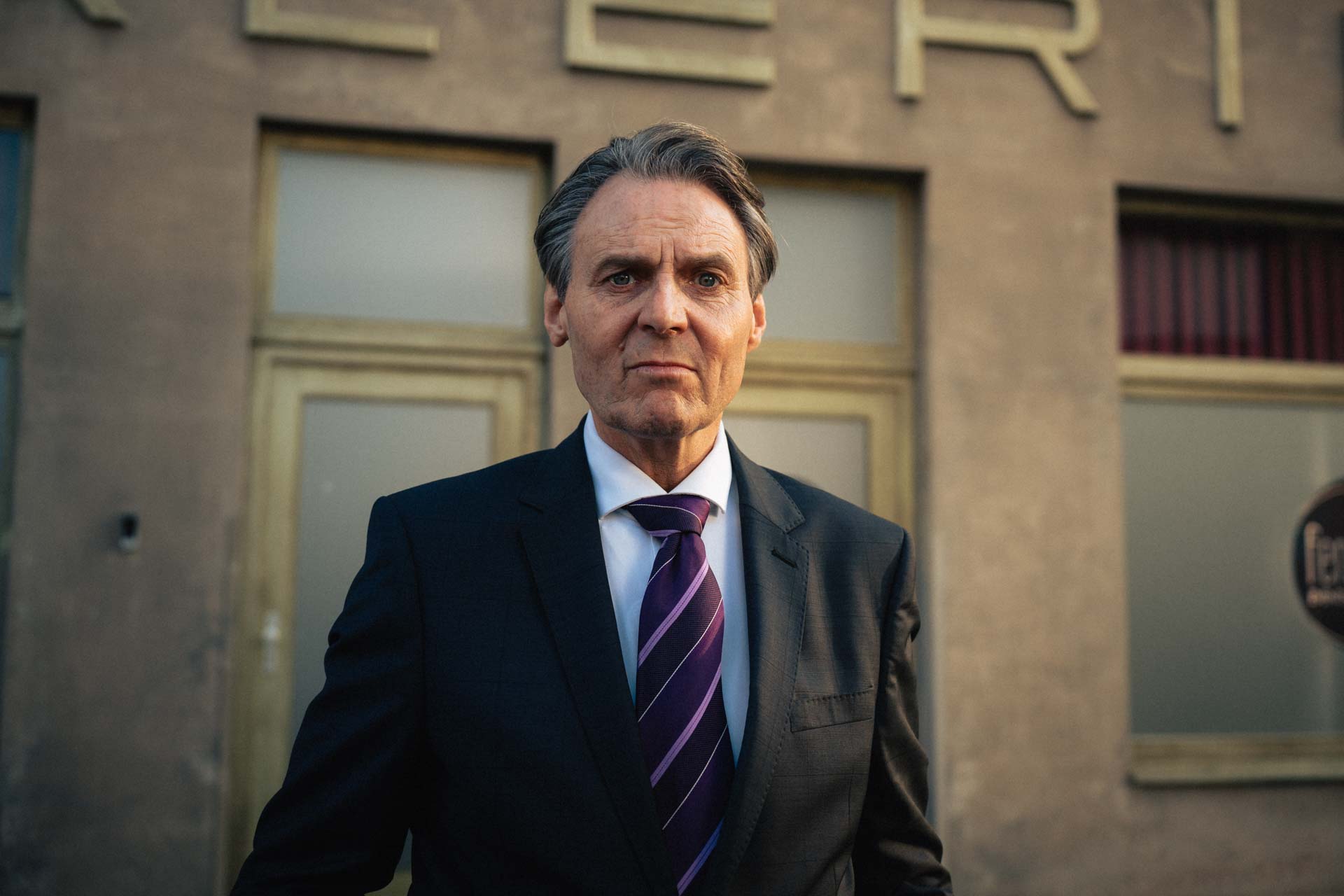 Authentisches Schauspielerportrait von Wolfgang Bahro in Berlin