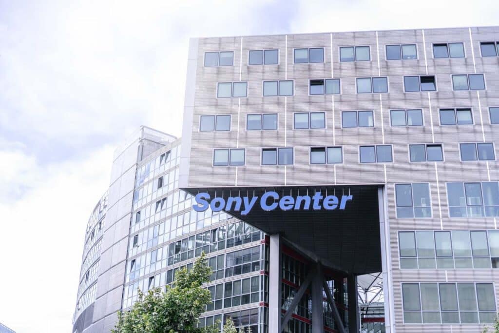 Professionelle Architekturaufnahme des Sony Centers am Potsdamer Platz in Berlin
